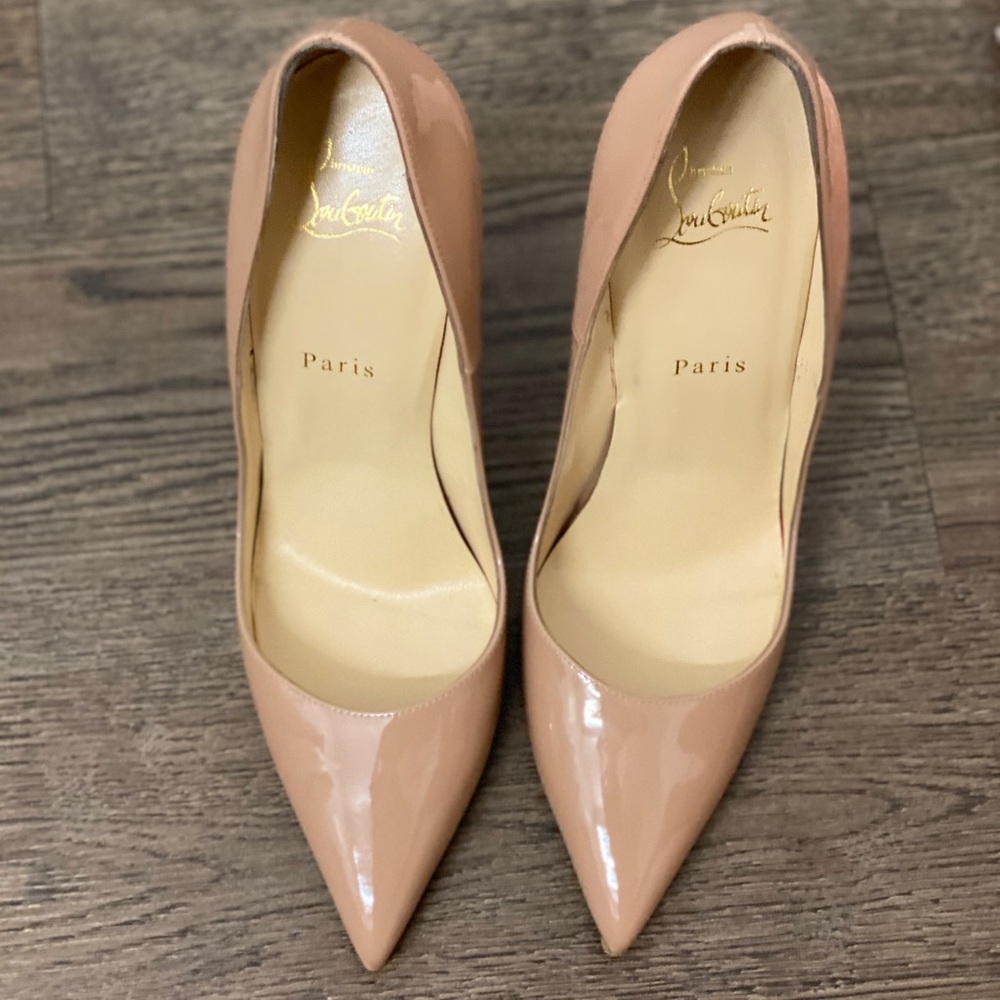 Authentic Christian Louboutin So Kate 120 Patent